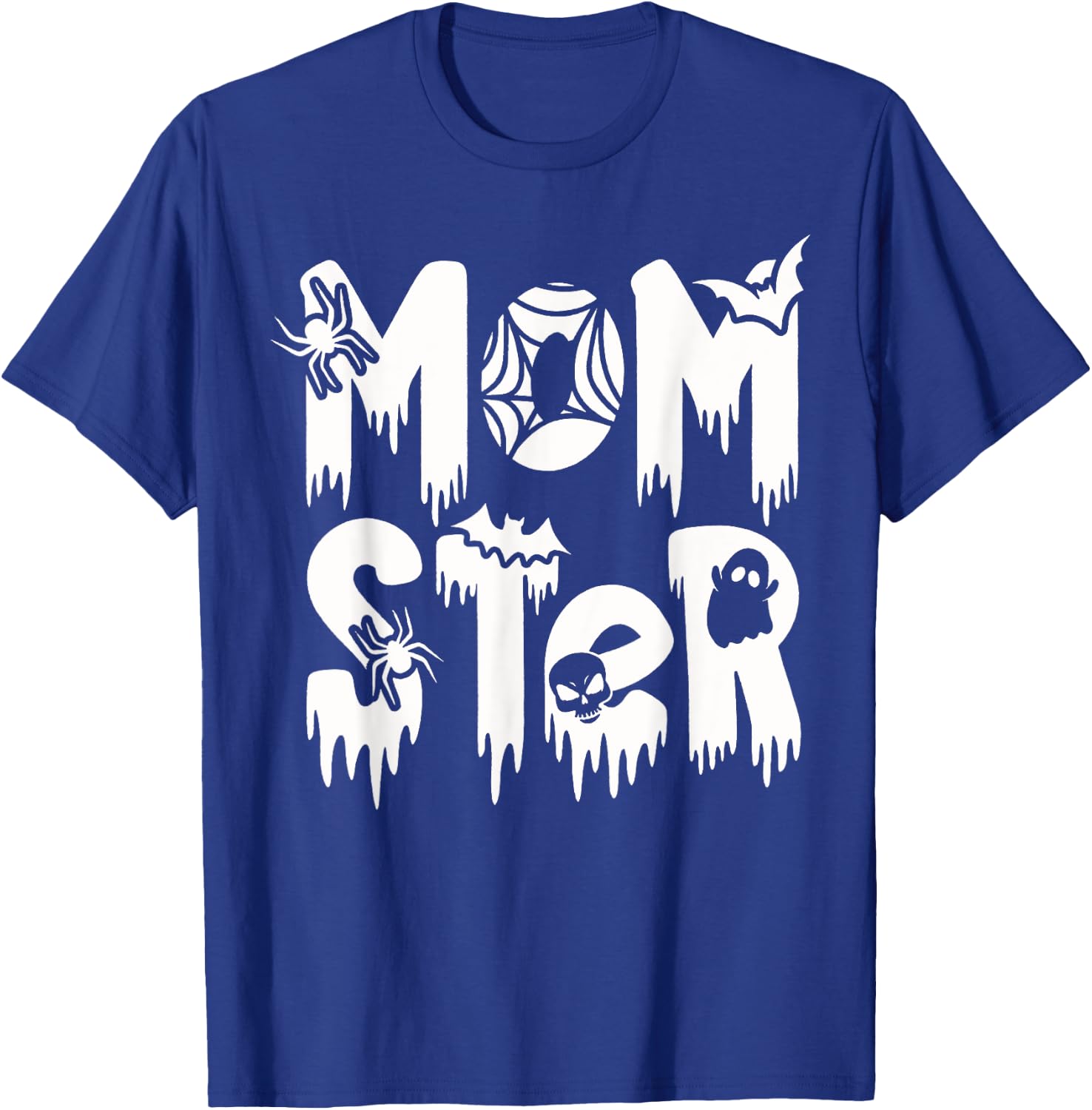 Funny Momster Halloween Mom Costume Dadcula Family matching T-Shirt - T-Shirt | Royal