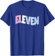 11 Year Old Cute Panda Birthday Girl 11th B-day T-Shirt - T-Shirt | Royal