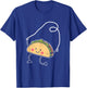 Funny Taco Skipping Rope | Jumping Rope | Jump Rope T-Shirt - T-Shirt | Royal