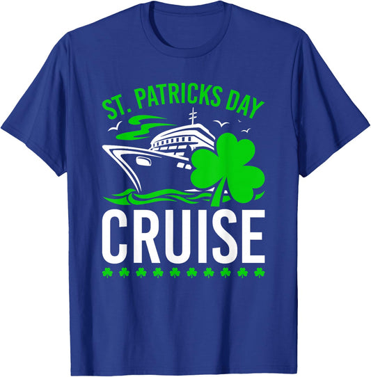St. Patricks Day Cruising Trip Black Small T-Shirt - T-Shirt | Royal