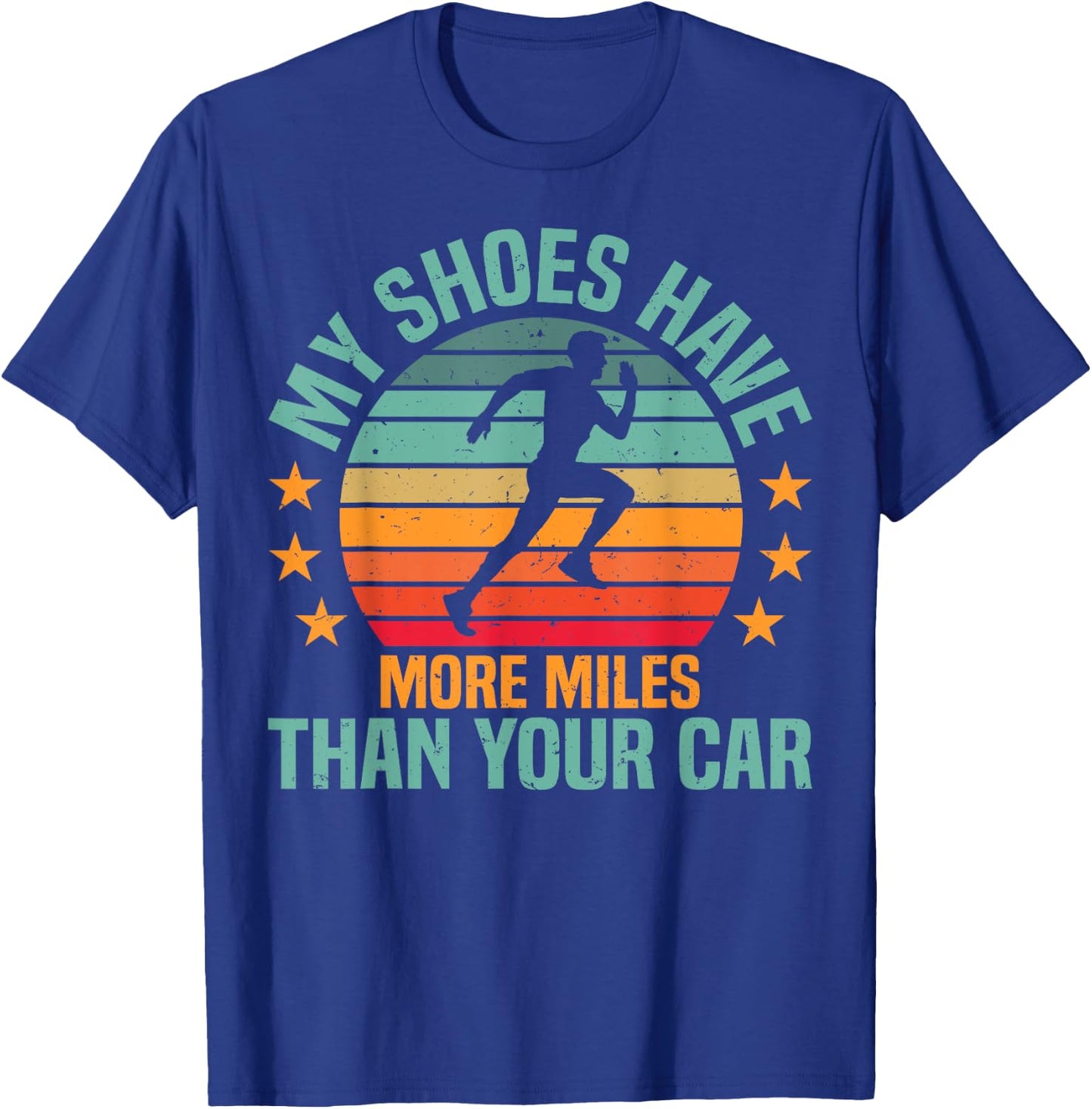 Runner, funny running, jogging T-Shirt - T-Shirt | Royal