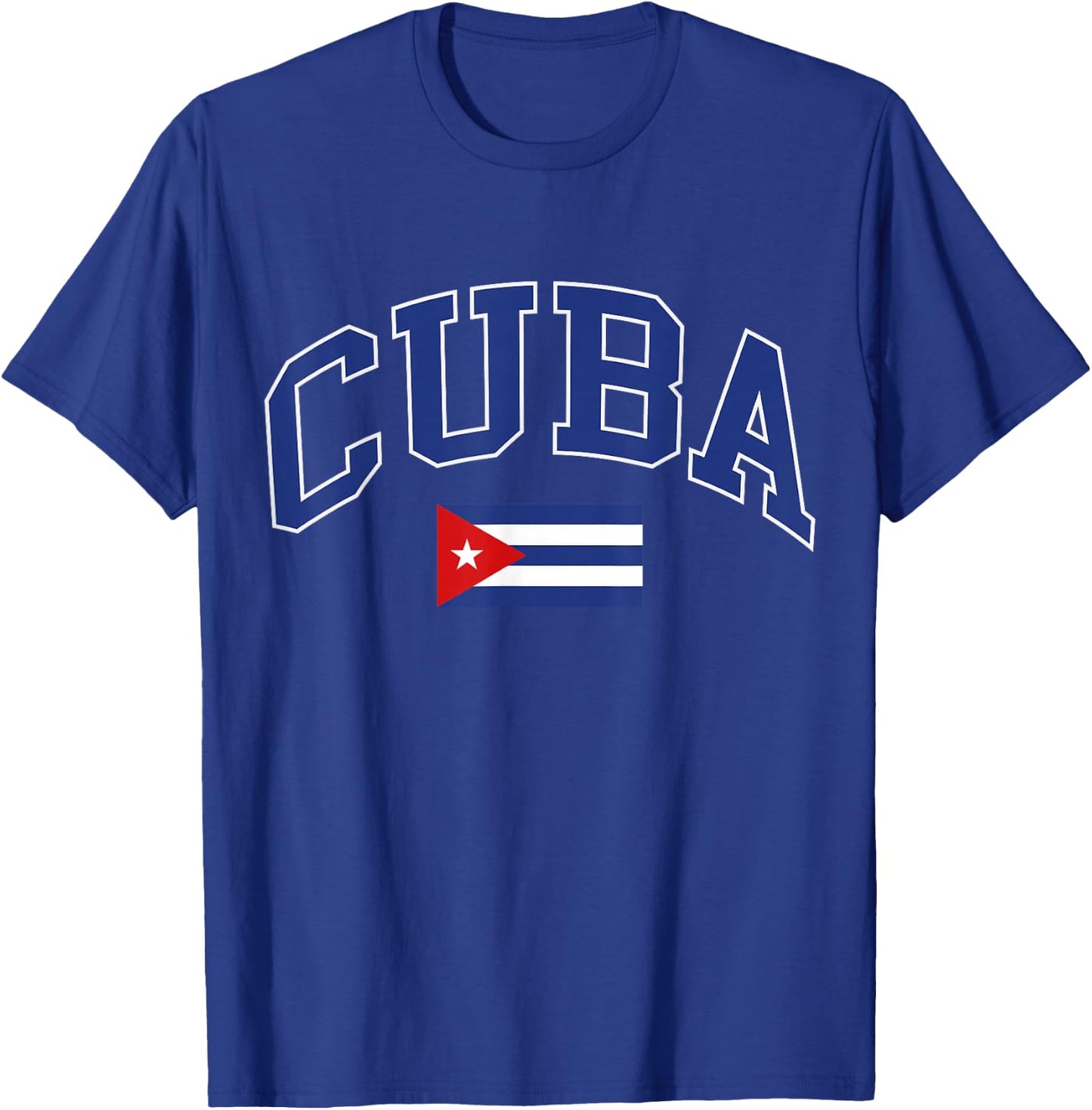Cuba Flag T-Shirt - T-Shirt | Royal
