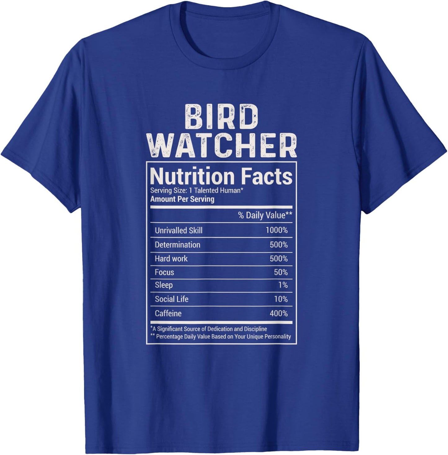 Birdwatcher Funny Bird Watching Birdwatching Birds Lover T-Shirt - T-Shirt | Royal