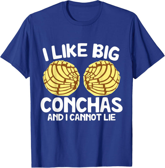 Conchas Pan Dulce Latina Mexican Mujer Concha Pastry T-Shirt - T-Shirt | Royal