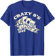 Card Games - Crazy Eights Legend T-Shirt - T-Shirt | Royal