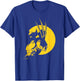 Marvel Wolverine Classic Logan X-Men Silhouette Poster T-Shirt - T-Shirt | Royal