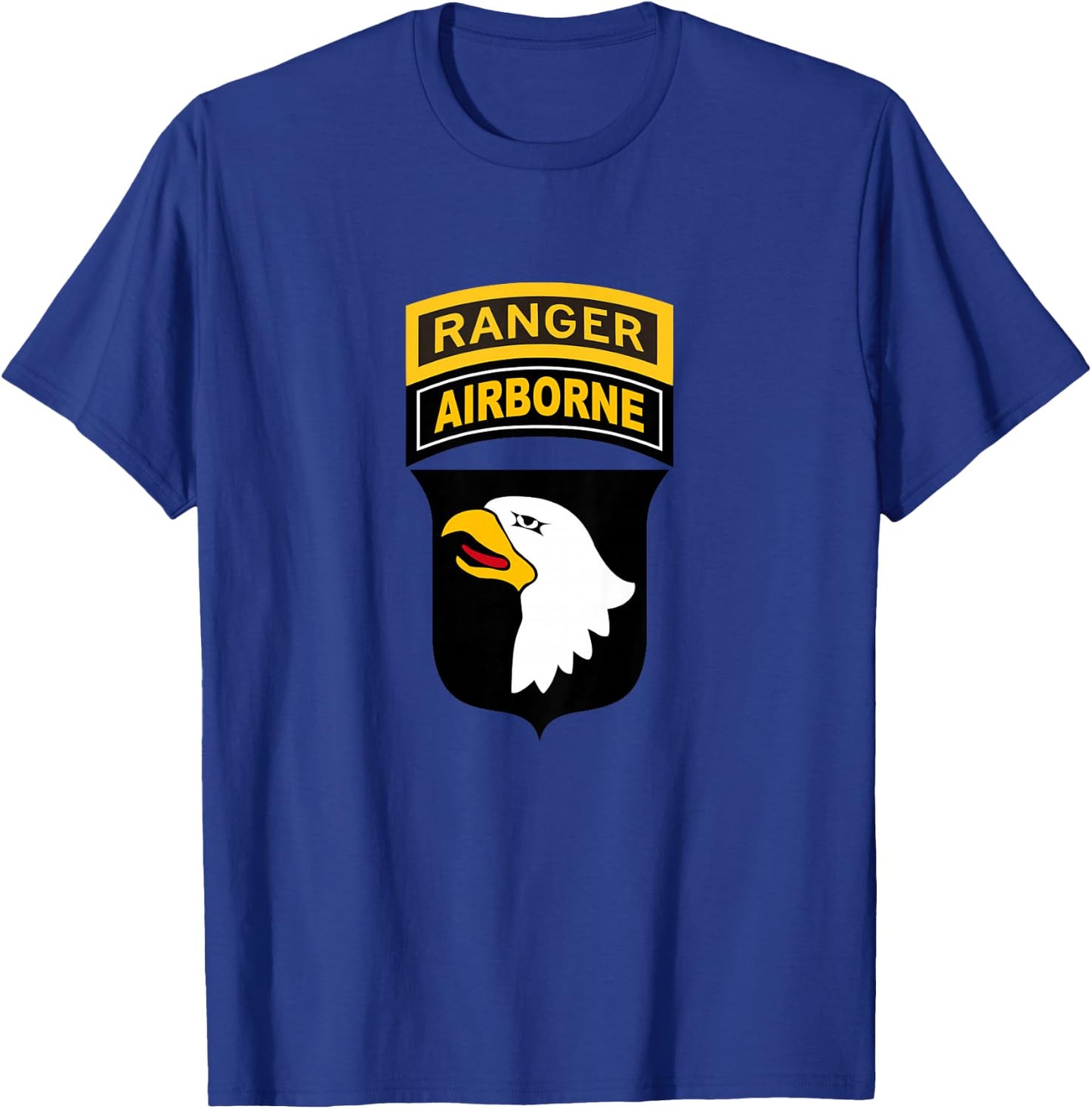 Kids 101st Airborne Ranger Tab for Boys, Girls, Son, Daughter T-Shirt - T-Shirt | Royal