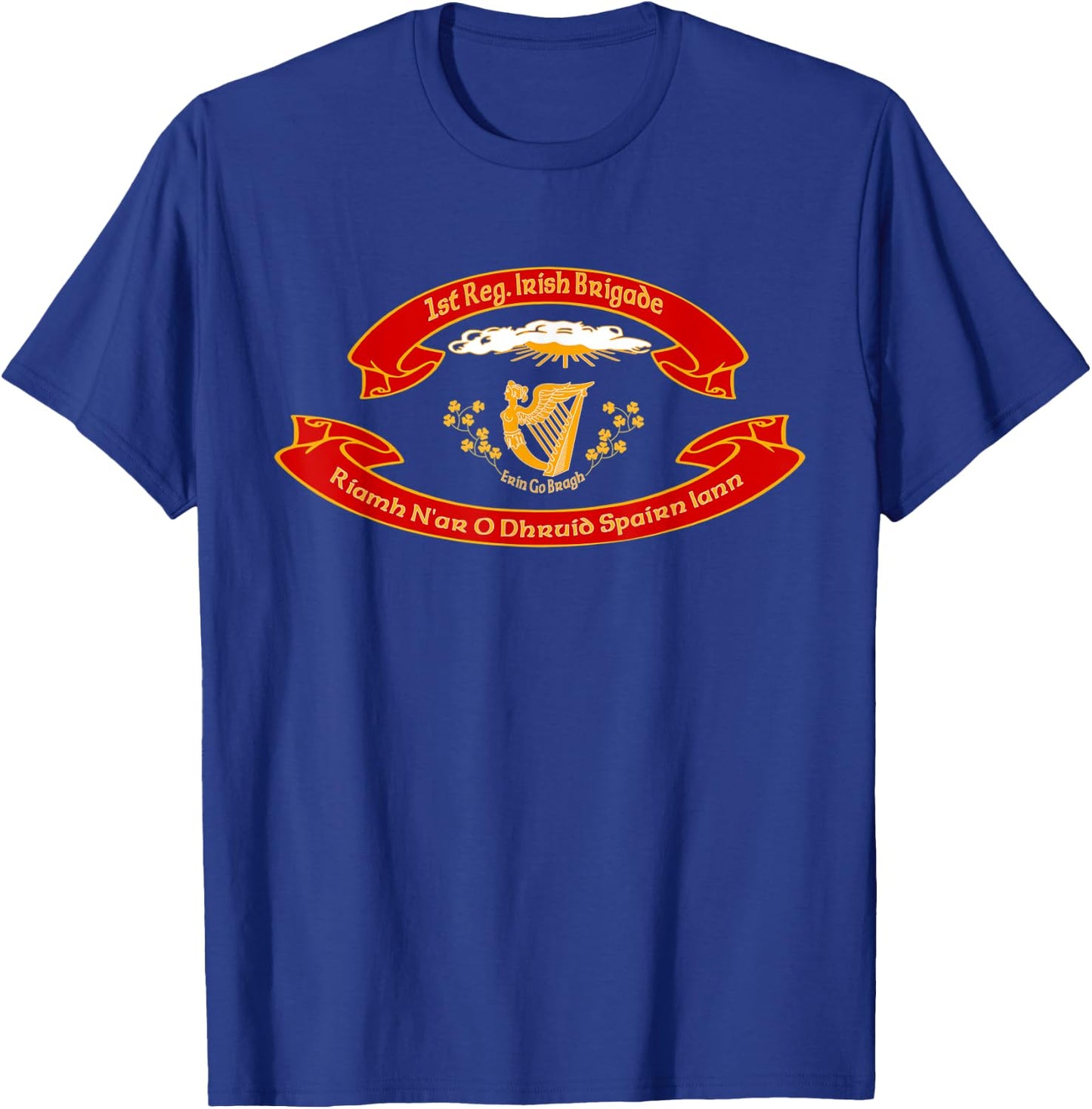 Irish Brigade US Union Army 1st Regiment T-Shirt - T-Shirt | Royal