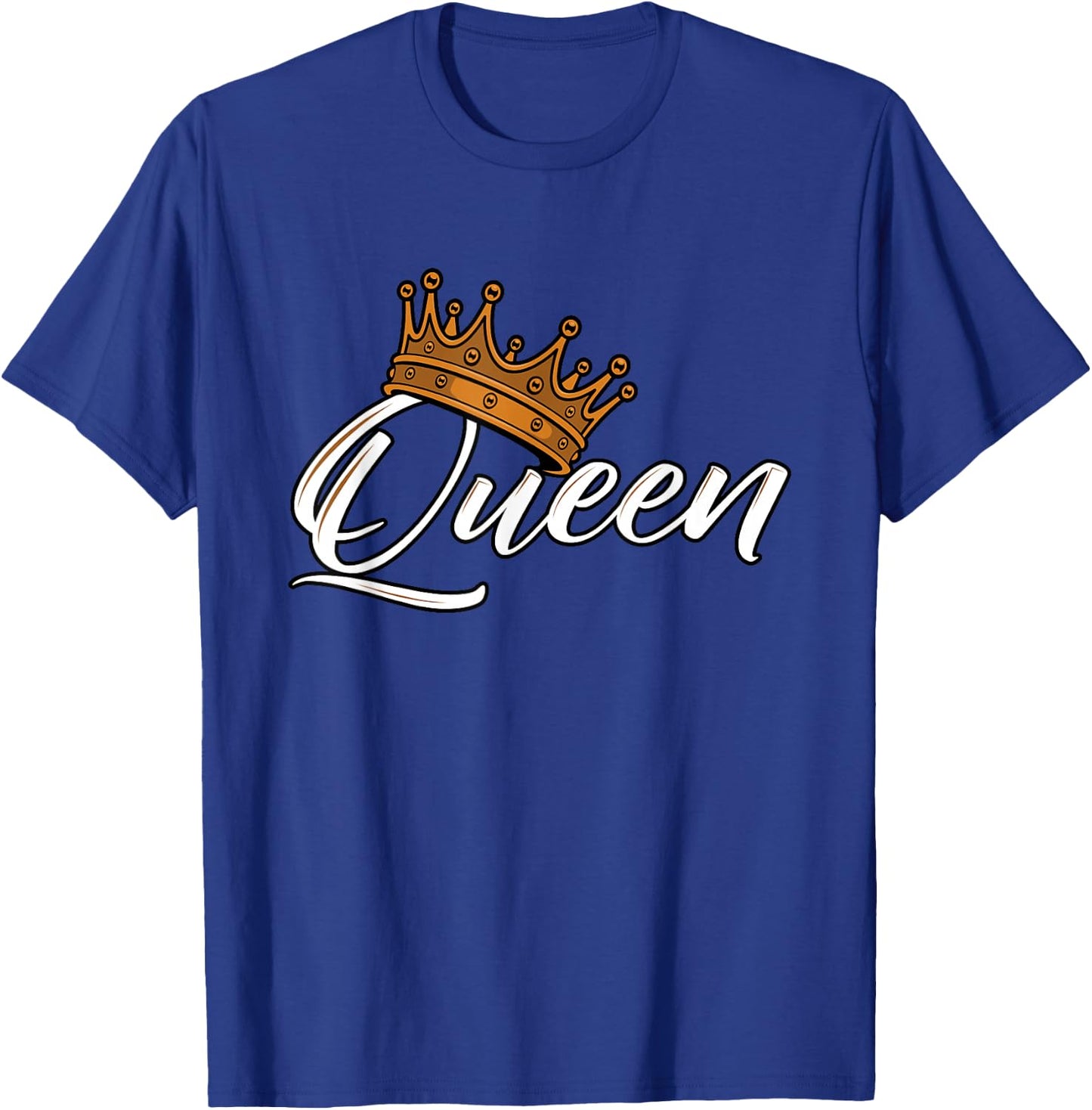 Awesome Queen Crown Crown me Font Queen T-Shirt - T-Shirt | Royal