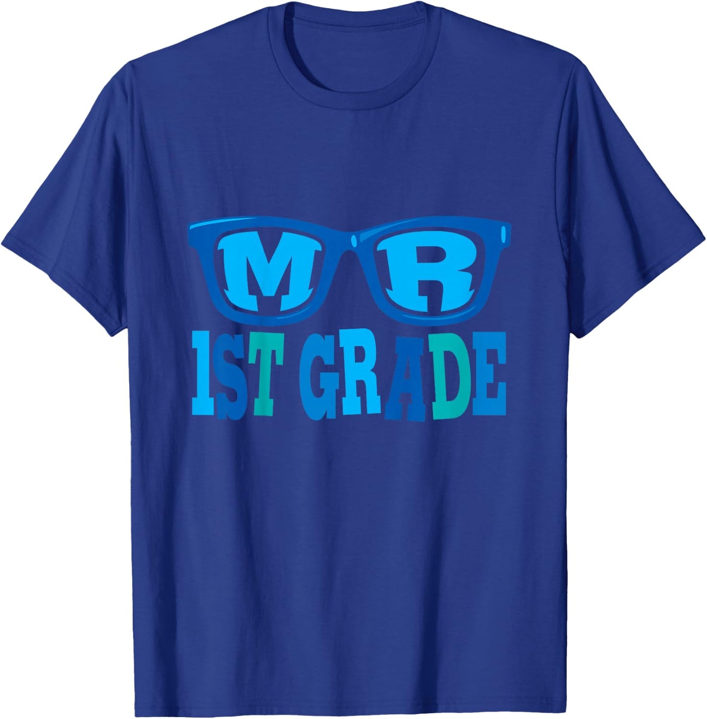 Kids Back To School for Boys Mr 1st Grade First Grader T-Shirt - T-Shirt | Royal