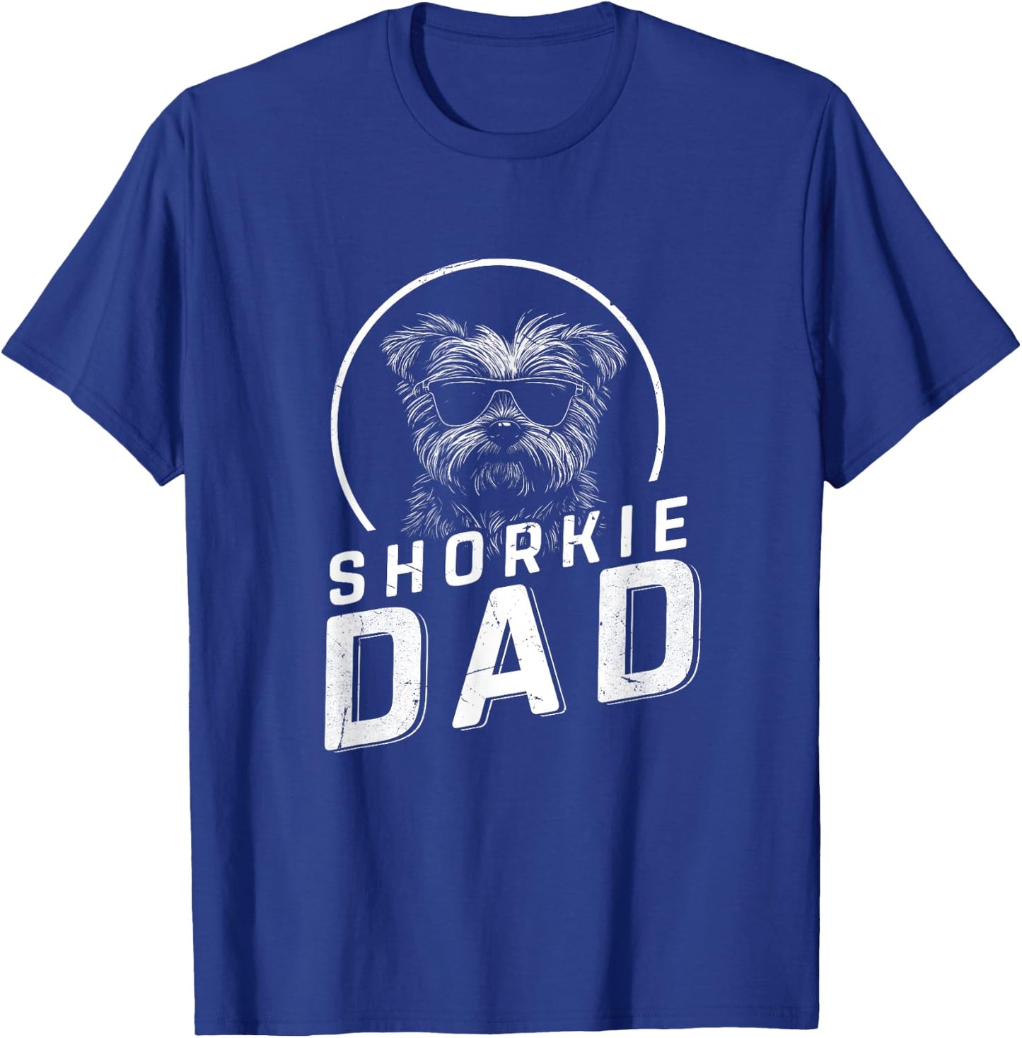 Shorkie Dad Dog Owner Gifts Men Funny Dog Dad Father's Day T-Shirt - T-Shirt | Royal
