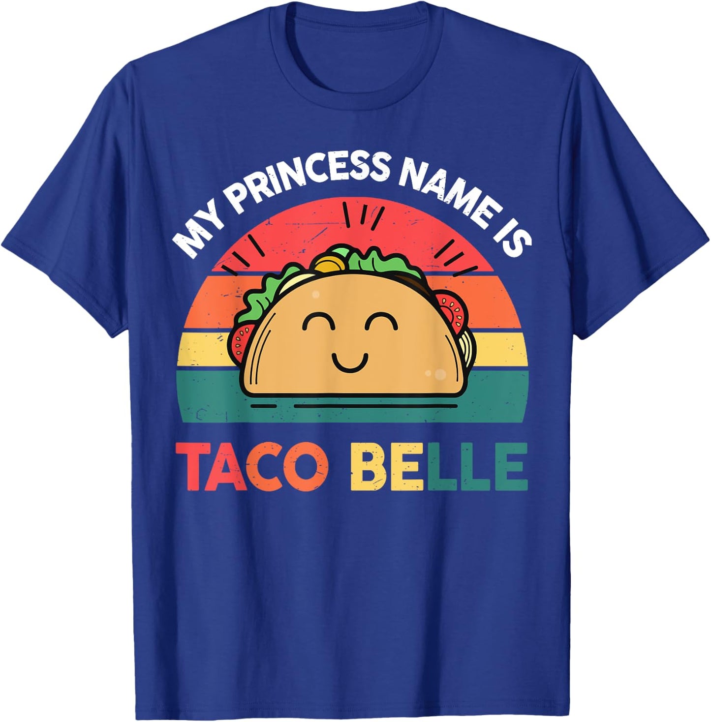 Cinco De Mayo Princess Taco Belle Shirt Mexican Girl Toddler T-Shirt - T-Shirt | Royal