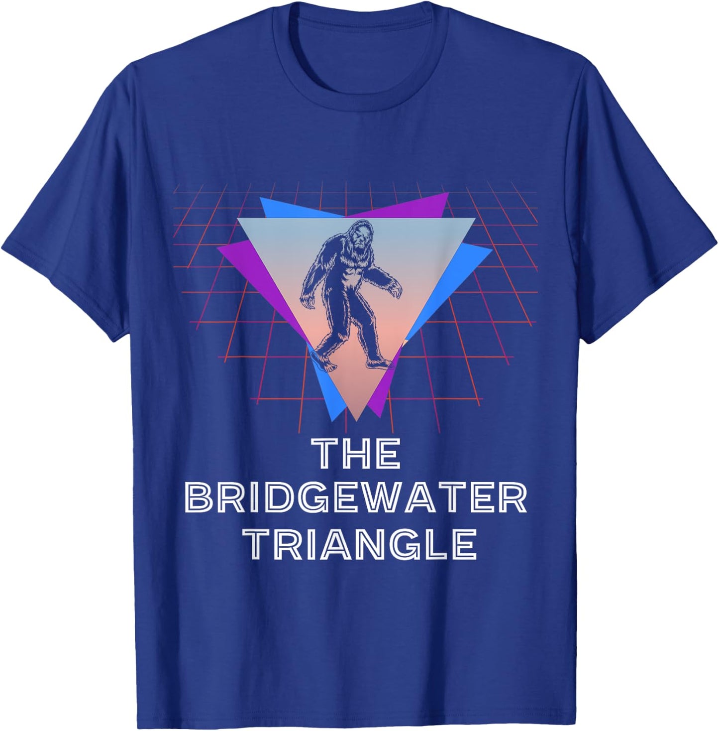The Bridgewater Triangle Sasquatch Sci Fi Massachusetts T-Shirt - T-Shirt | Royal