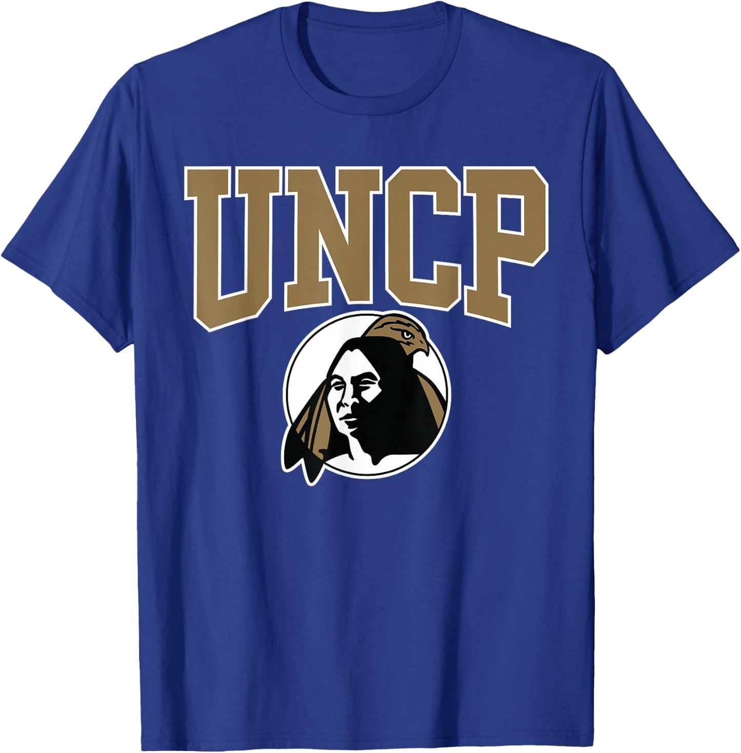 License Champs University of North Carolina at Pembroke | NCAA | NCAFUNCP01 , Small T-Shirt - T-Shirt | Royal