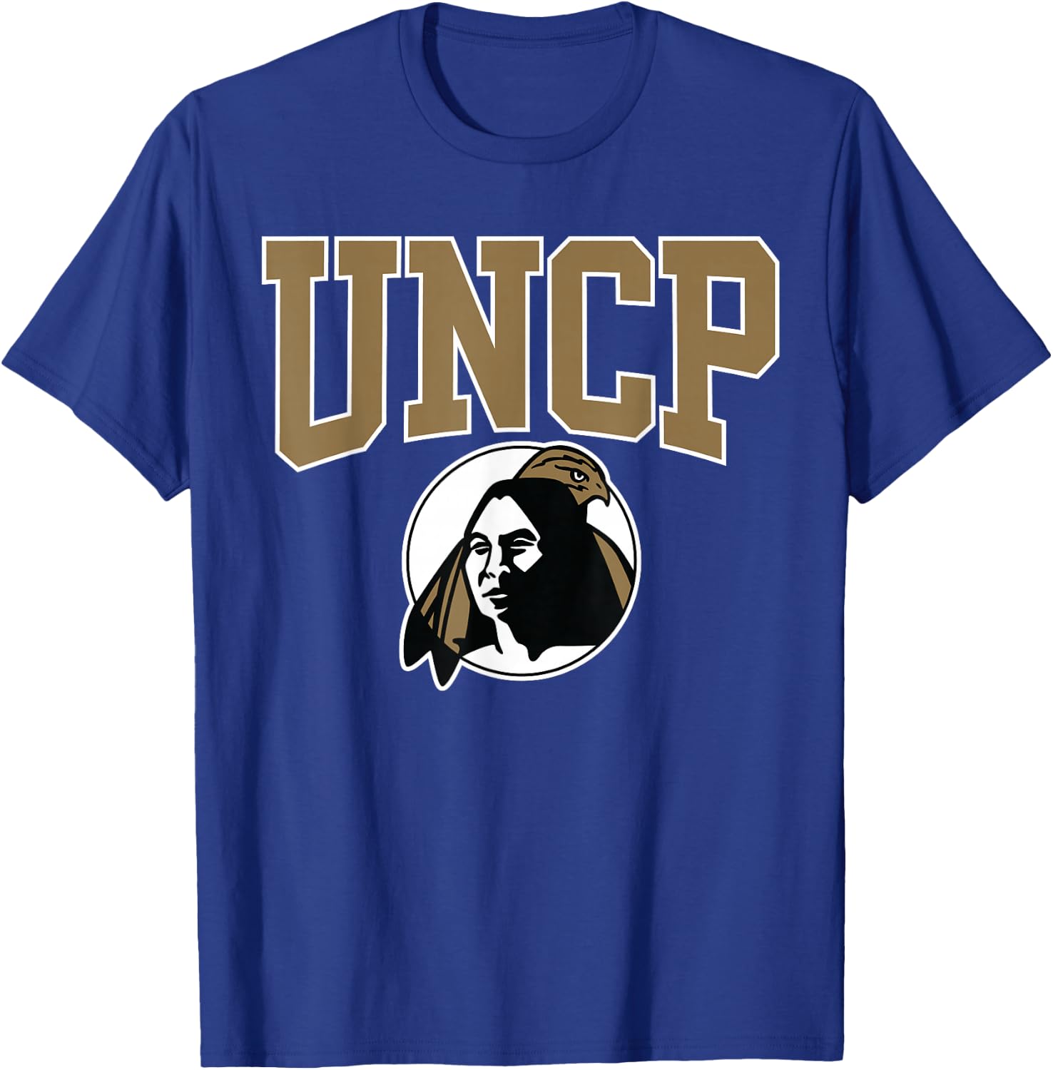 License Champs University of North Carolina at Pembroke | NCAA | NCAFUNCP01 , Small T-Shirt - T-Shirt | Royal