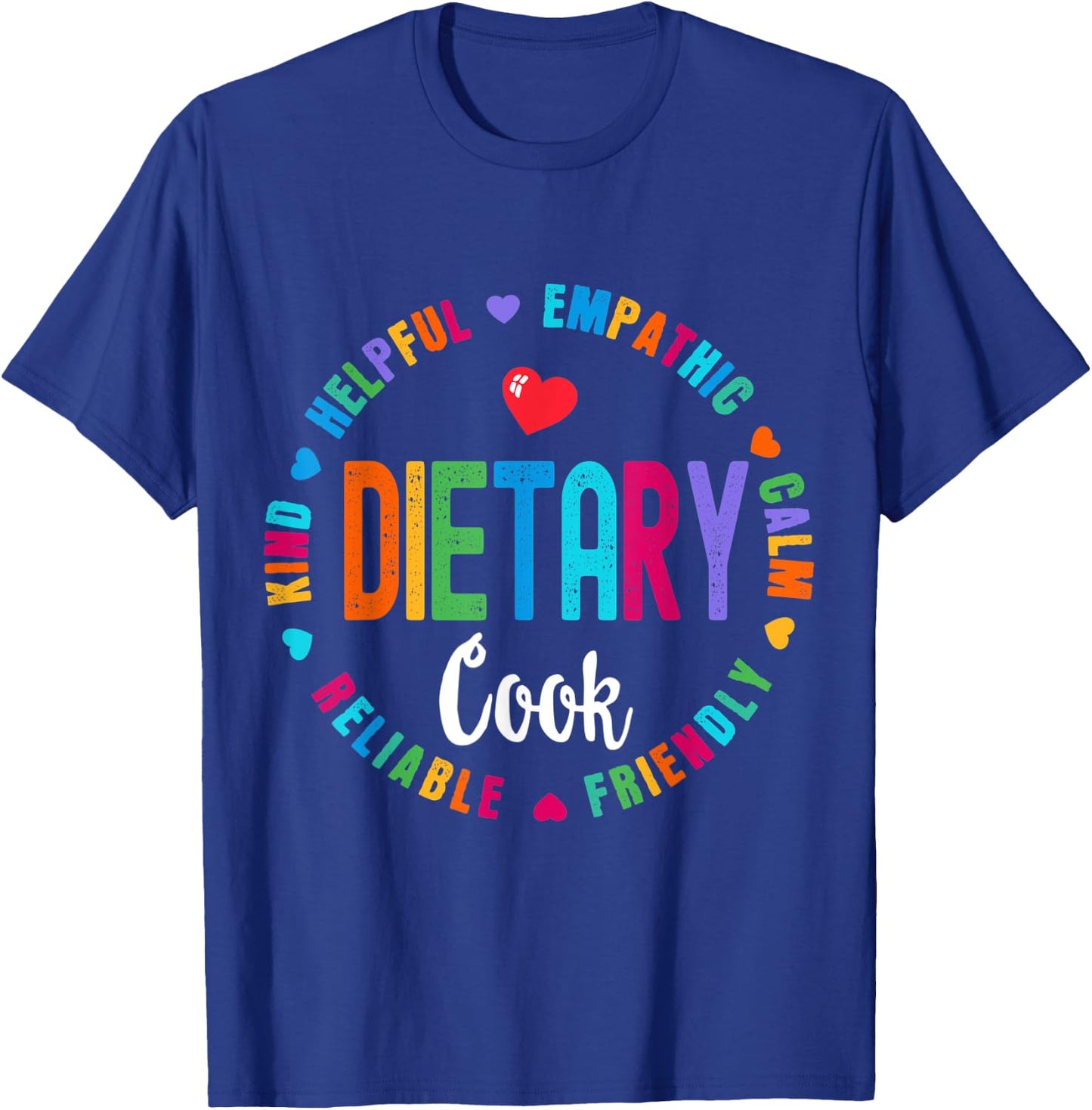 Dietary Cook Appreciation Week healthcare Dietitian Squad T-Shirt - T-Shirt | Royal