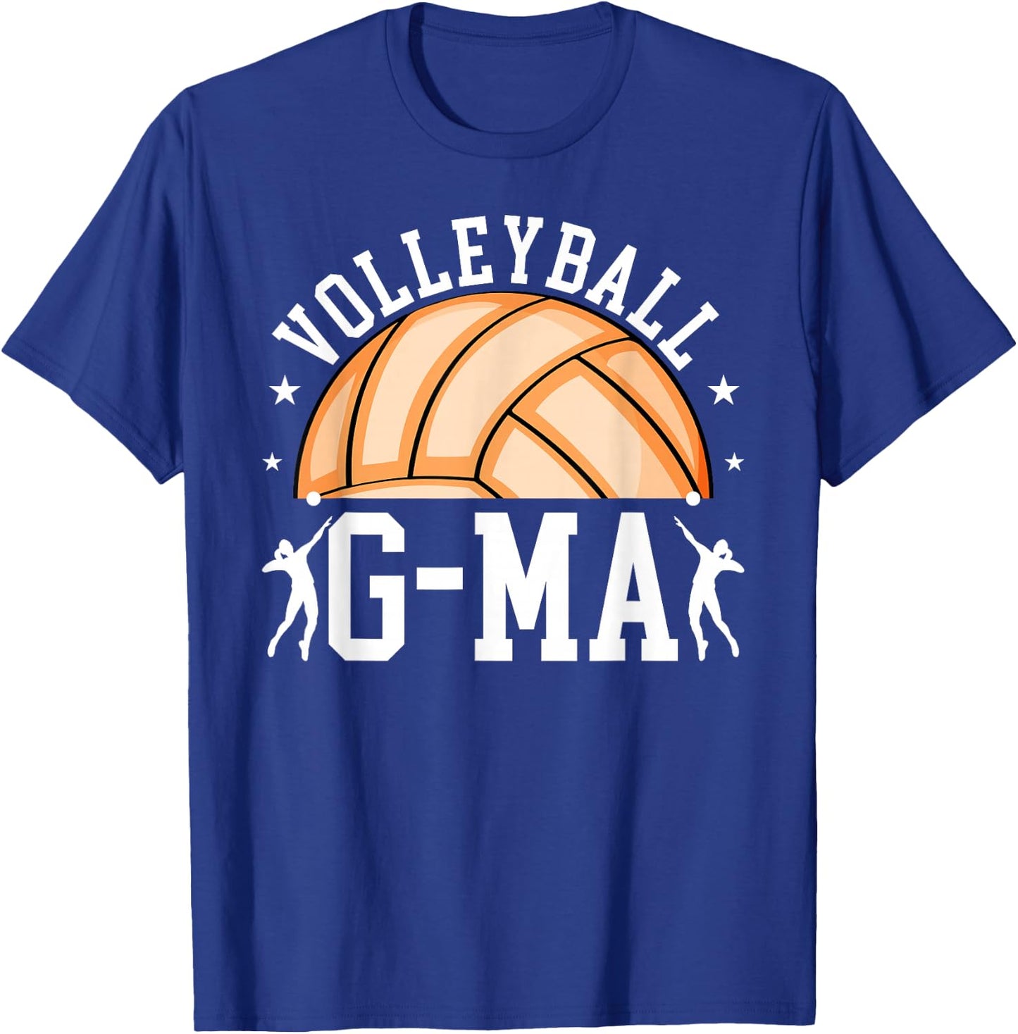 Volleyball G-Ma Proud G-Ma Of A Volleyball Player G-Ma T-Shirt - T-Shirt | Royal