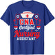 CNA Certified Nursing Assistant Nurse Job Lover Funny Nurse T-Shirt - T-Shirt | Royal