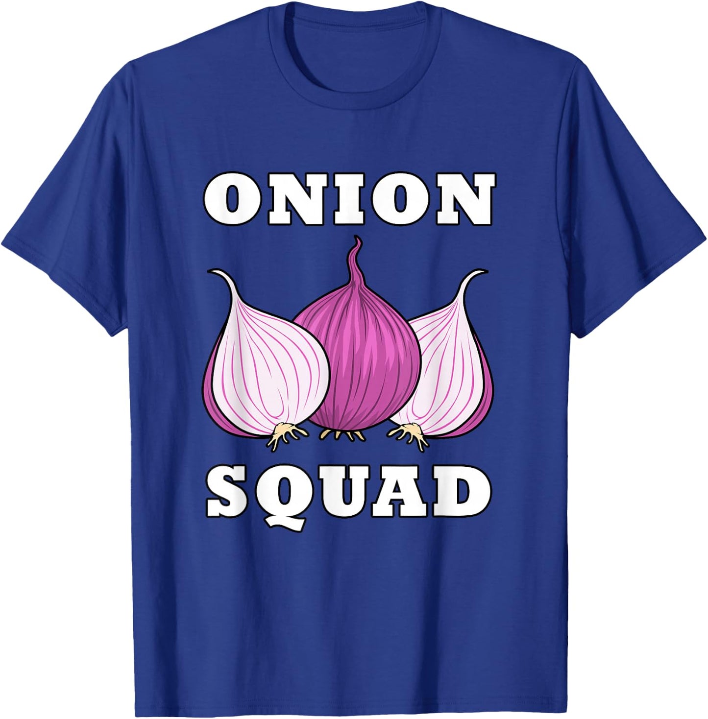Onion Squad Hobby Chef Vegetables Food Chef T-Shirt - T-Shirt | Royal