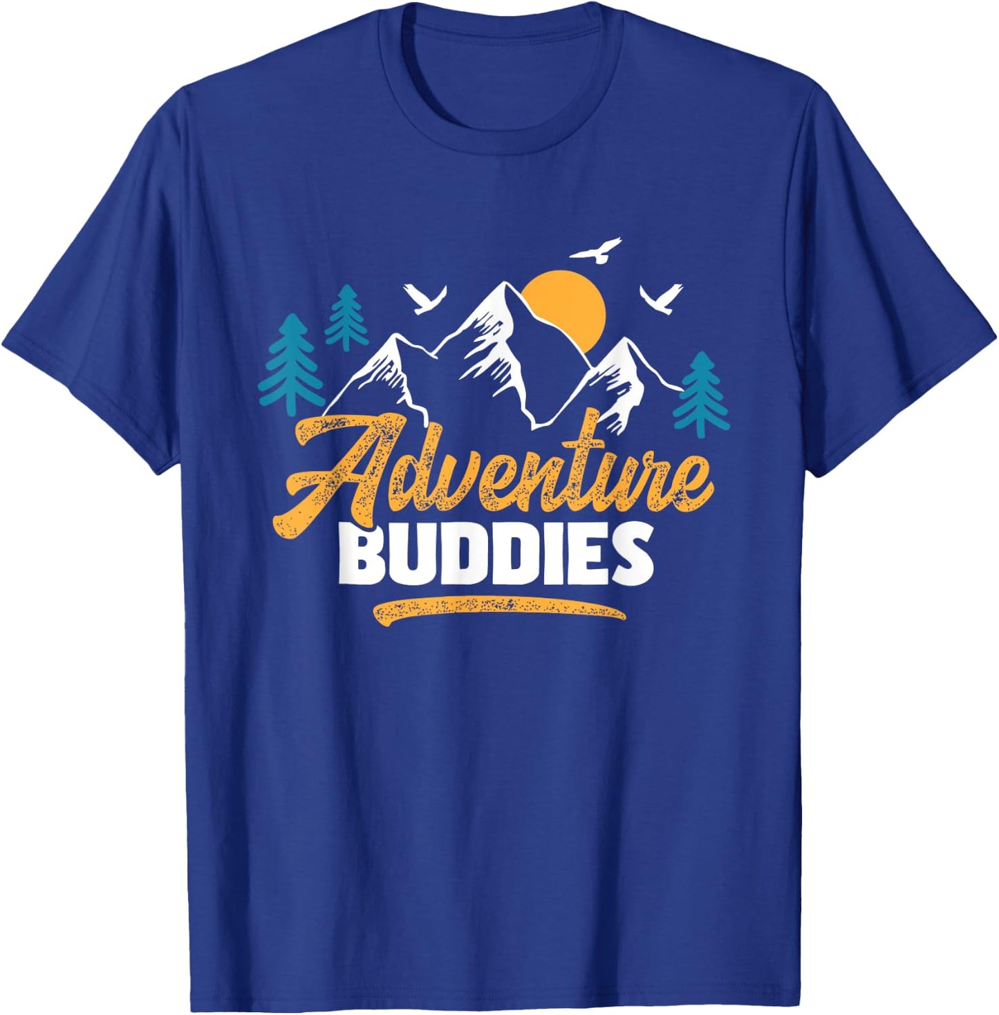 Adventure Buddies - Travel Buddy Traveler Traveling T-Shirt - T-Shirt | Royal