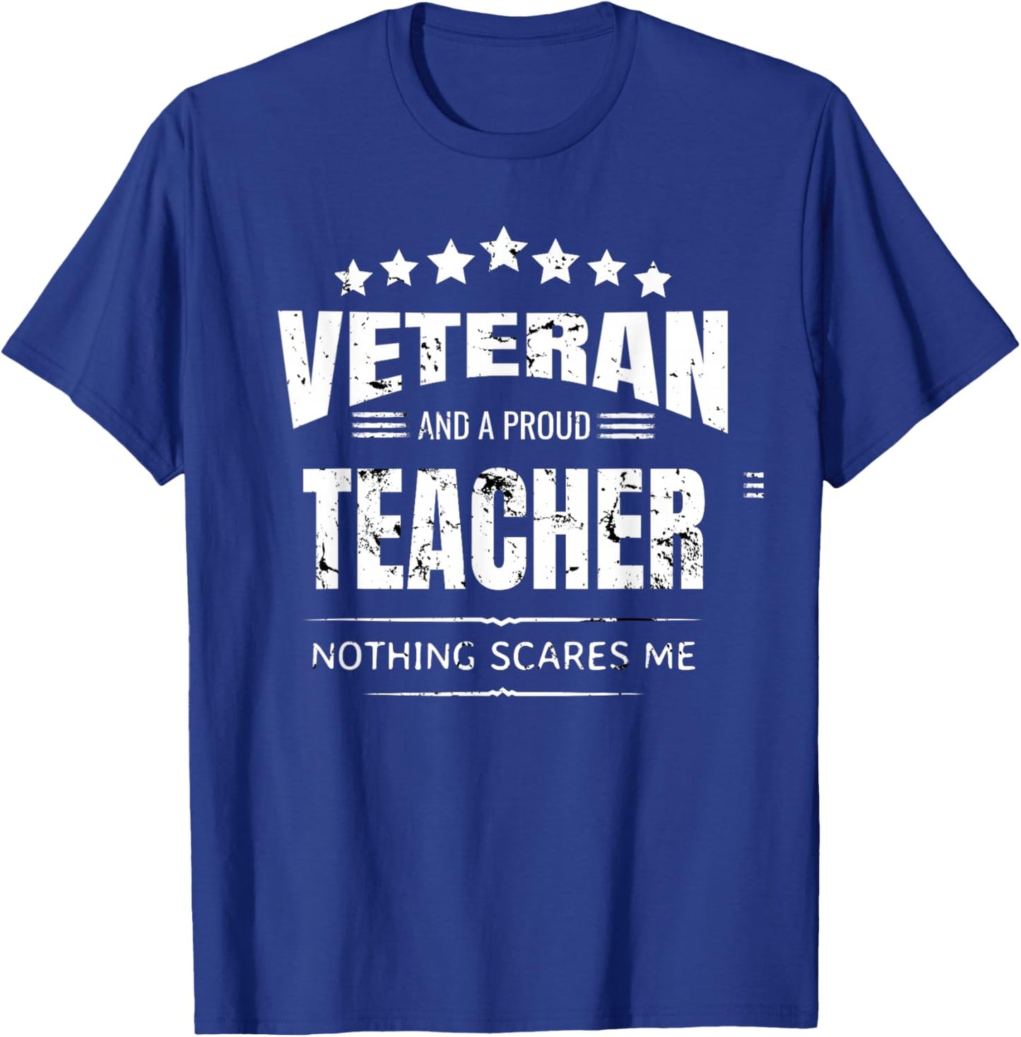 I'm a Teacher and a Veteran Women T-Shirt - T-Shirt | Royal