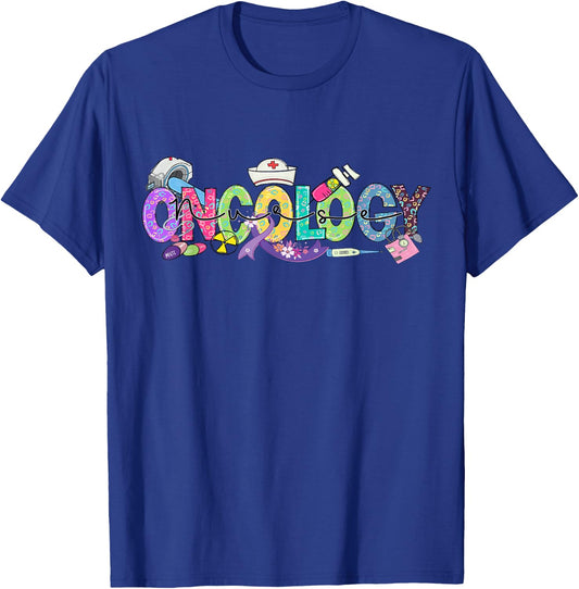 Oncology Nurse Month Medical Assistant Nursing Oncologist T-Shirt - T-Shirt | Royal