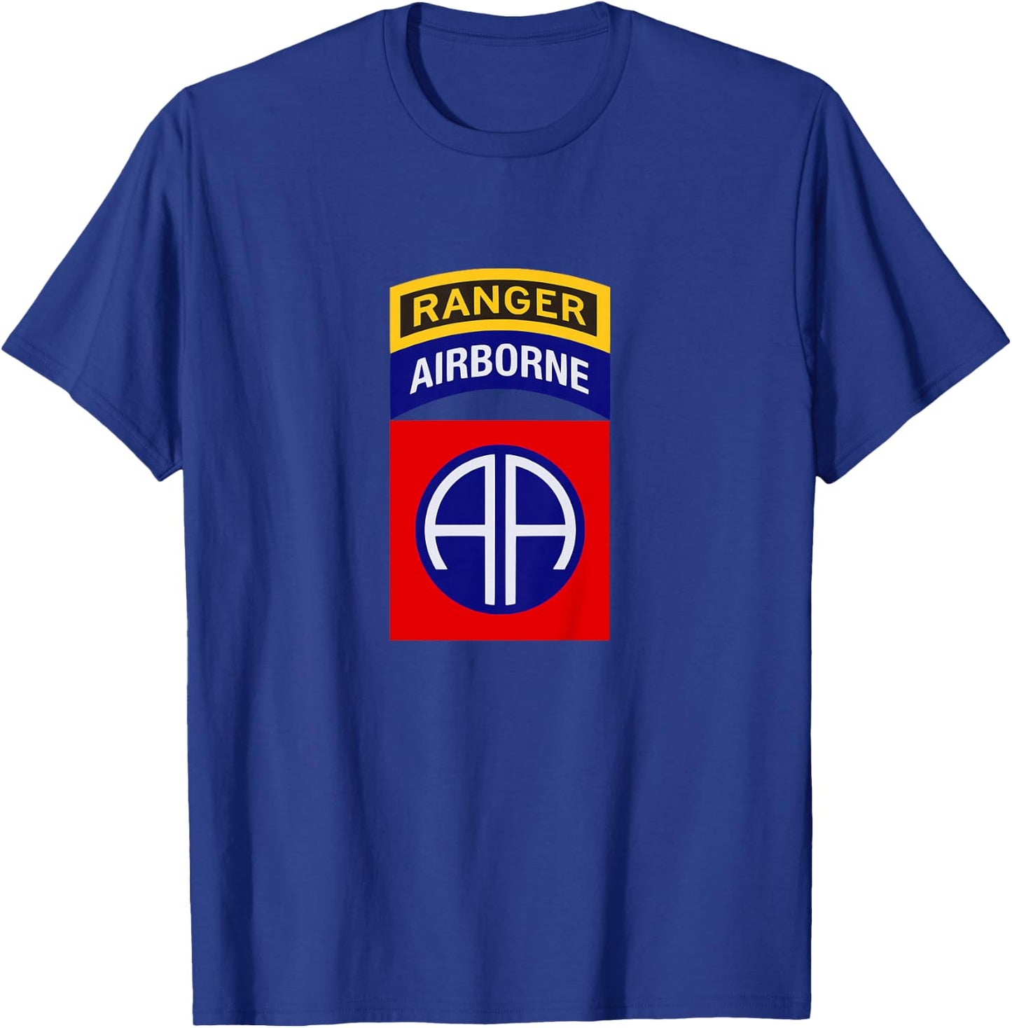 Kids 82nd Airborne Ranger Patch for Boys, Girls, Son, Daughter T-Shirt - T-Shirt | Royal
