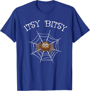 Itsy Bitsy - Nursery Costumes Rhyme for Kids Spider T-Shirt - T-Shirt | Royal
