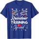 Christmas Running Reindeer Runner Training Squad Team T-Shirt - T-Shirt | Royal