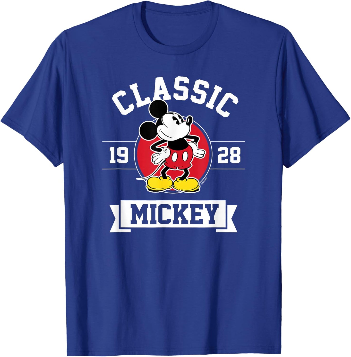 Disney - Mickey Classic 1928 T-Shirt - T-Shirt | Royal