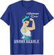Moyamoya Awareness Unbreakable T-Shirt - T-Shirt | Royal