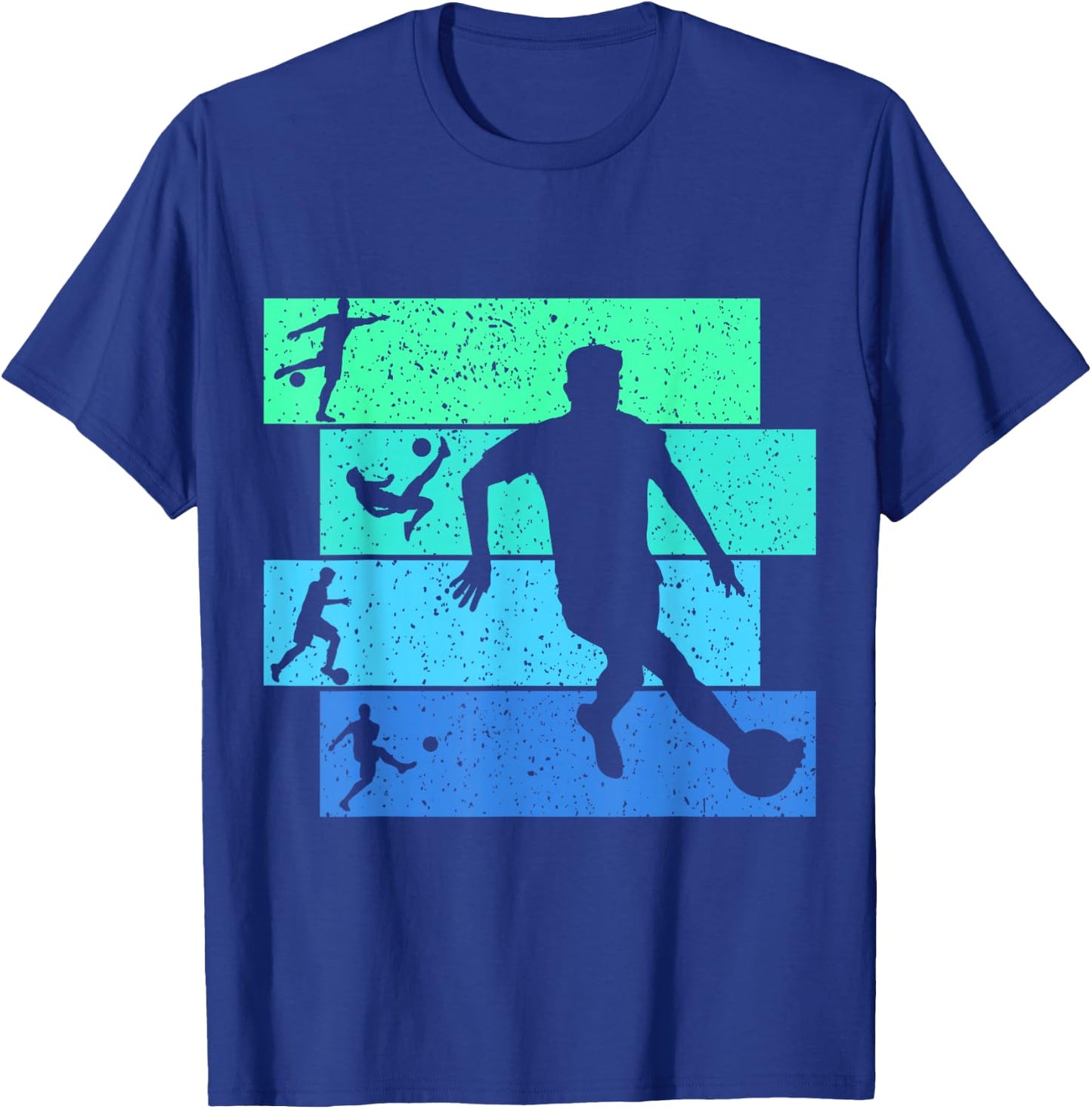 Soccer Boys Kids Men T-Shirt - T-Shirt | Royal