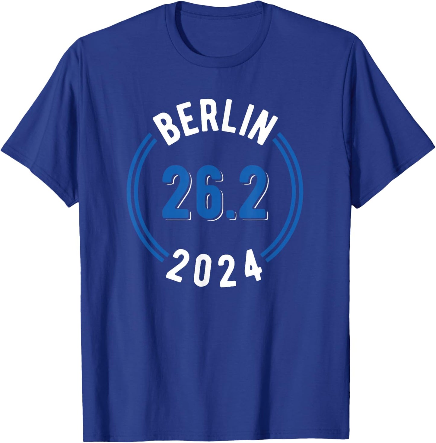 Berlin 2024 Marathon 26.2 T-Shirt - T-Shirt | Royal