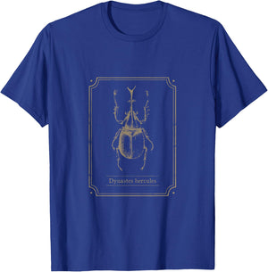 Hercules Beetle Entomologist Bugs Insects Collector T-Shirt - T-Shirt | Royal