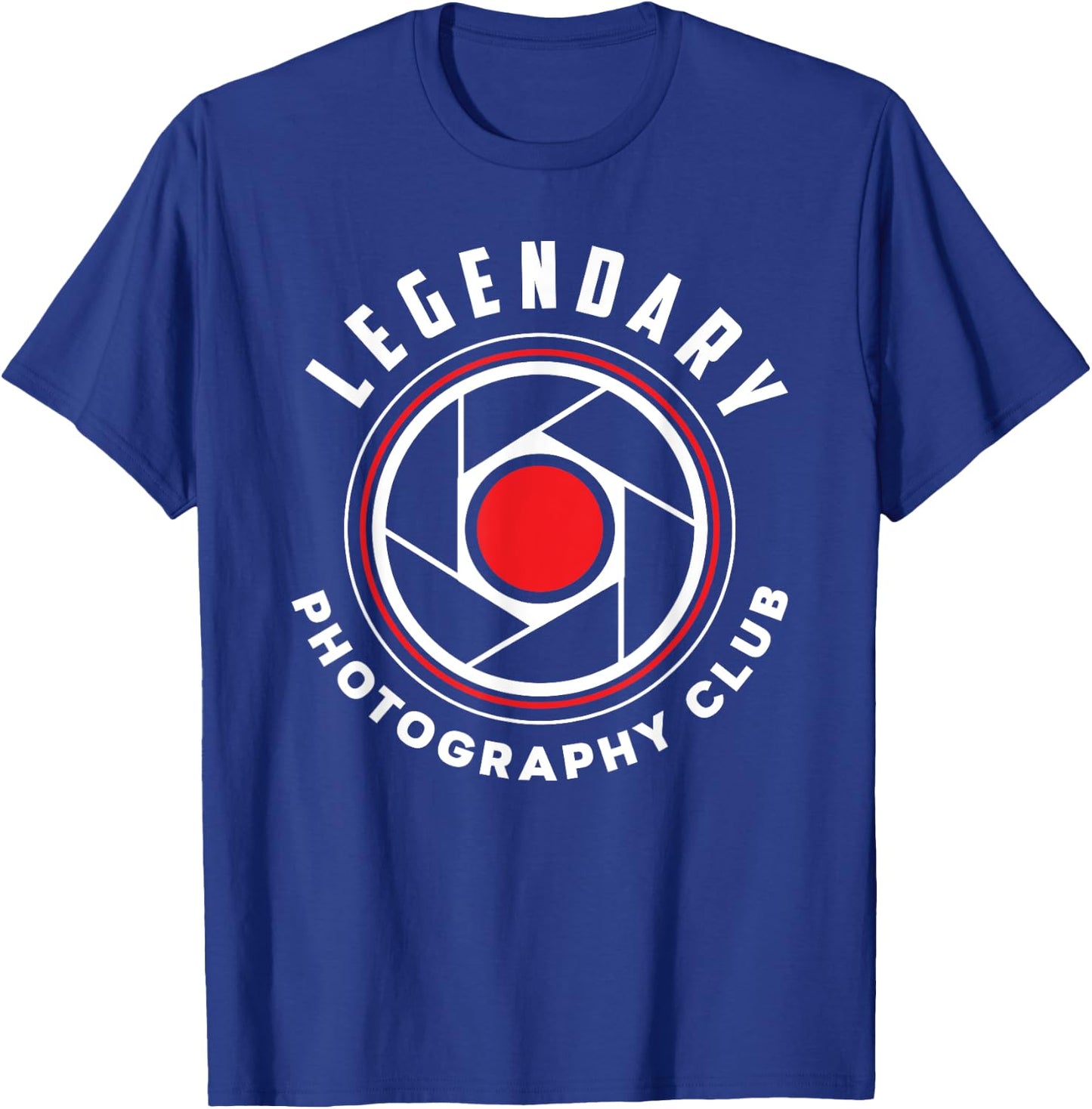 Legendary Photgraphy Club Funny Camera Photographer T-Shirt - T-Shirt | Royal