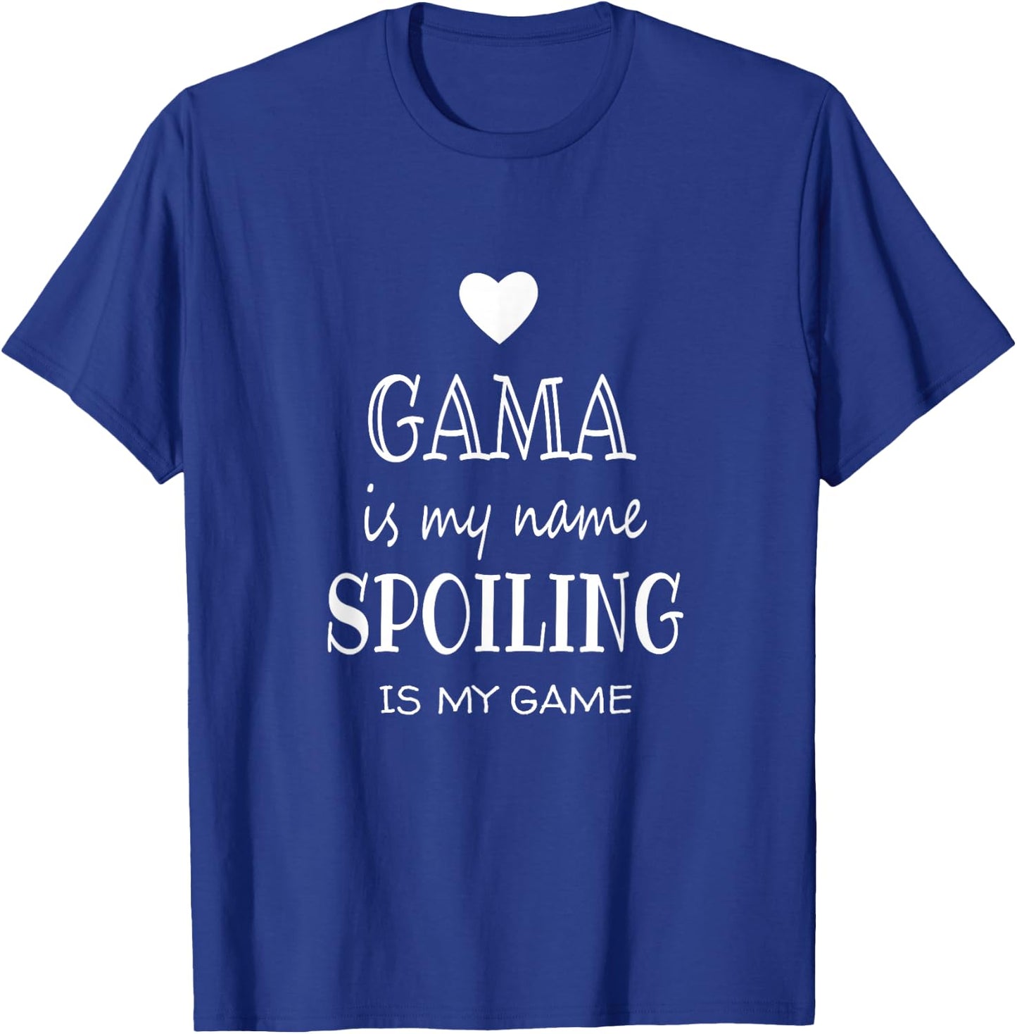 Gama Is My Name Special Grandma T-Shirt - T-Shirt | Royal