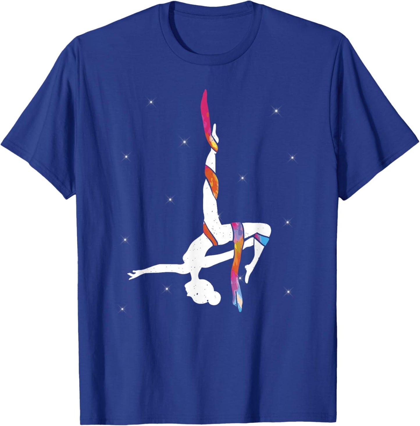 Aerialist - Aerial Silk - Aerial Silk Acrobatics T-Shirt - T-Shirt | Royal