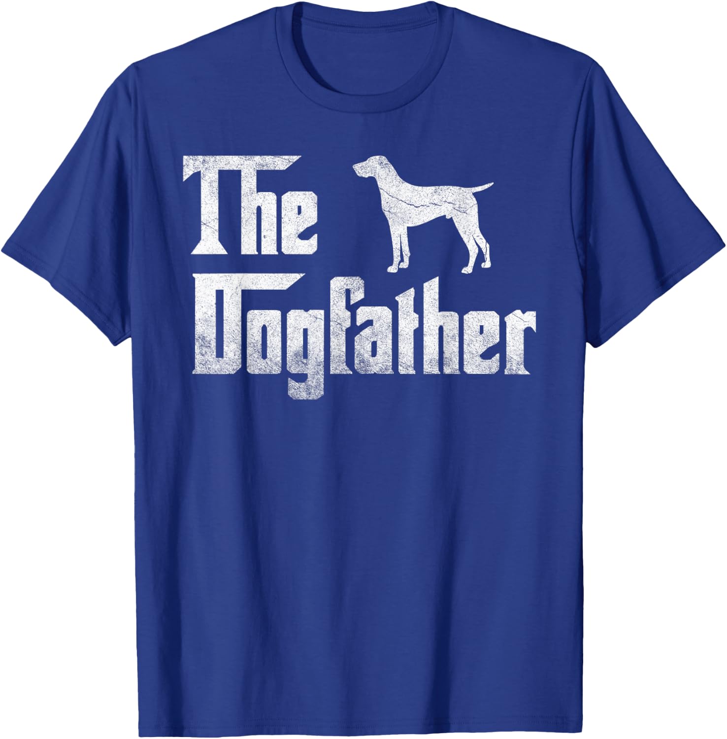 Pointers The Dogfather Funny Father Dog Lover Gift Men T-Shirt - T-Shirt | Royal