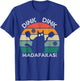 Pickleball Cat Dink Madafakas Crazy Cat Funny Pickleball T-Shirt - T-Shirt | Royal