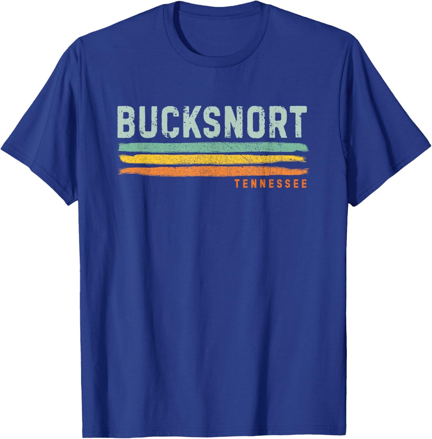Vintage Stripes Bucksnort TN T-Shirt - T-Shirt | Royal