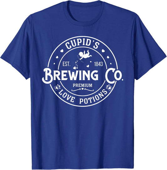 Cupid's Brewing Co. Valentine's Day T-Shirt - T-Shirt | Royal