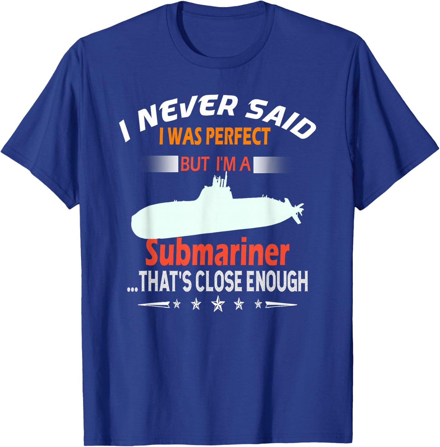 Funny Submarine Ship Submariner Veteran Gifts T-Shirt - T-Shirt | Royal