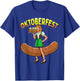 Oktoberfest Funny Bartwurst Barmaid German Woman Dirndl Beer T-Shirt - T-Shirt | Royal
