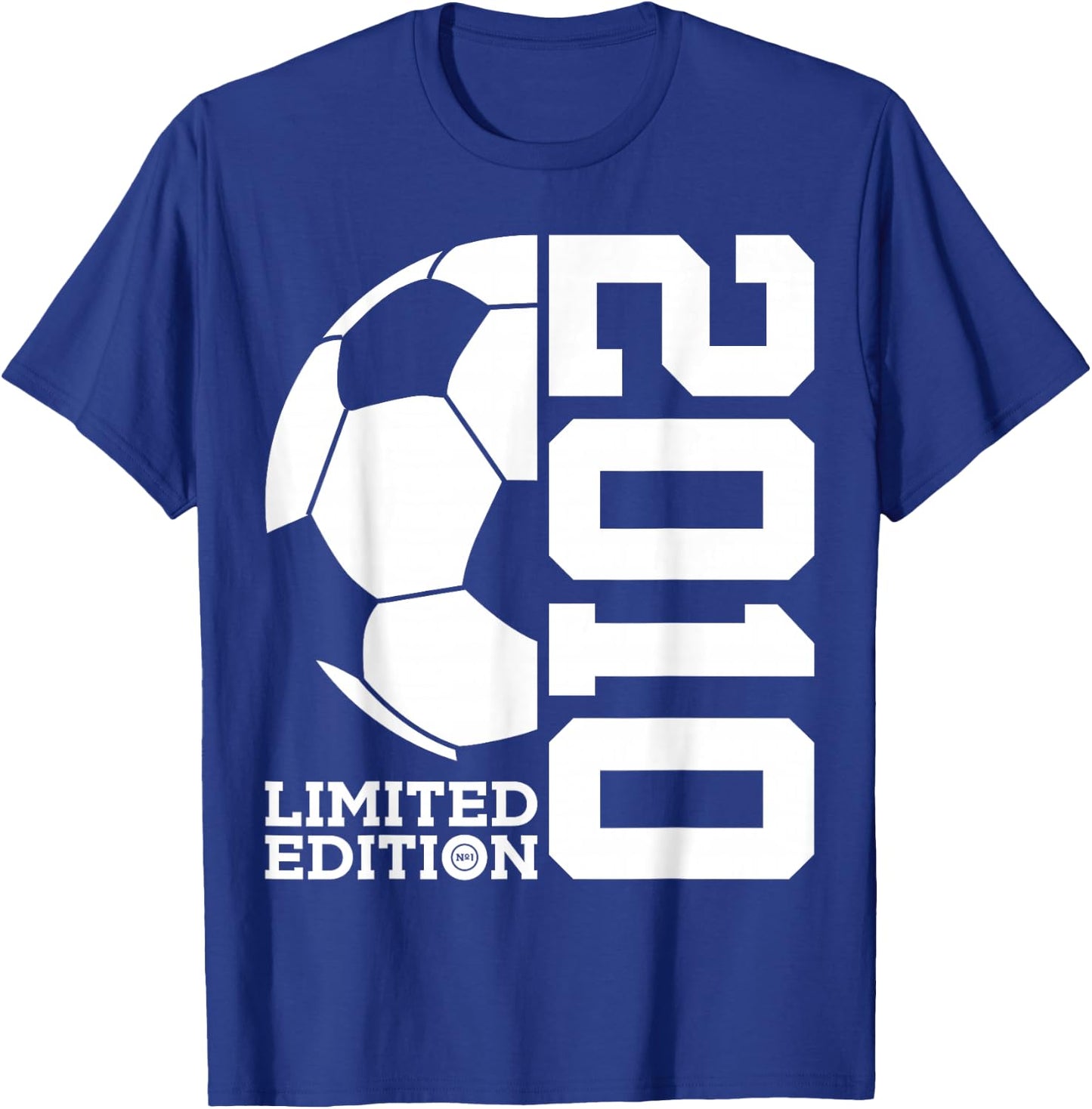 16th BIRTHDAY SOCCER LIMITED EDITION 2010 T-Shirt - T-Shirt | Royal