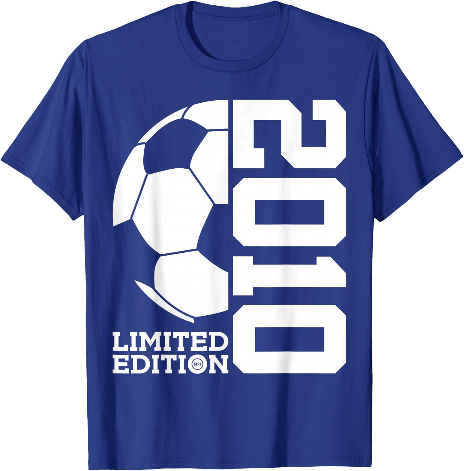 16th BIRTHDAY SOCCER LIMITED EDITION 2010 T-Shirt - T-Shirt | Royal
