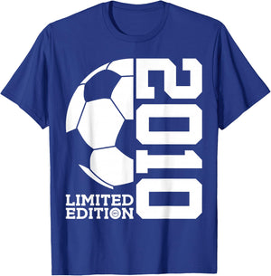 16th BIRTHDAY SOCCER LIMITED EDITION 2010 T-Shirt - T-Shirt | Royal