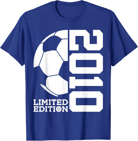 16th BIRTHDAY SOCCER LIMITED EDITION 2010 T-Shirt - T-Shirt | Royal