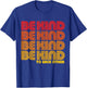 Be KInd To Each Other Groovy Kindness Compassion Positivity T-Shirt - T-Shirt | Royal