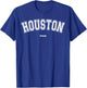 Houston Texas T-Shirt - T-Shirt | Royal