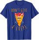 Don't Give A Crepe Funny Chef French Food Cuisine France Pun T-Shirt - T-Shirt | Royal